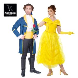 <span class=keywords><strong>Disfraz</strong></span> de Princesa Amarillo para <span class=keywords><strong>Mujer</strong></span> al por Mayor ODM para Halloween, Fiesta de Cumpleaños, Cosplay, <span class=keywords><strong>Disfraz</strong></span> de Princesa de Película de Televisión - Product Image 1