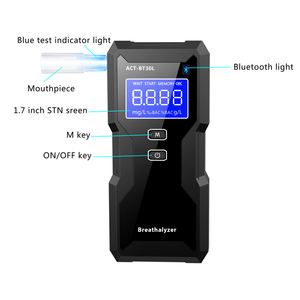 ACTファクトリー製呼気アルコール検査器BTアルコールテスター燃料電池センサー呼気アルコールテストACT-BT30Lモデル5秒応答時間 - Product Image 3