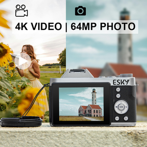 Customizable Optical Compact Vintage Digicam With 4K <b>Video</b> 64MP Photo for Beginner Photography <b>Camera</b> Customizable Optical - Product Image 2
