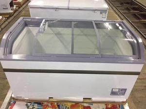 Vitrina Exhibidora de Hielo Smad 230L, Congelador con Puerta Corredera de Vidrio para Carnes Congeladas, para Centros Comerciales DDH-300W4 - Product Image 2