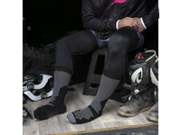 Logo personnalisé professionnel équitation Motocross bas longue montagne randonnée en plein air cyclisme genouillère Motocross chaussettes