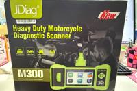 Escáner OBD2 JDiag M300, Herramienta de Diagnóstico para Motocicletas BMW, Ducati, Harley, Honda, Yamaha, Kawasaki, Lector de Códigos de Error, Probador de Batería