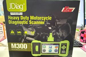 Lecteur de codes de panne et testeur de batterie JDiag M300 OBD2 pour moto BMW Ducati Harley Honda Yamaha Kawasaki - Product Image 2