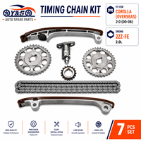 Nuevo Kit de Cadena de Distribución YS de Acero Aleado para Runx, Allex, Celica GTS, Matrix XRS, Lotus Elise, Exige 1.8L 2ZZ-FE 1999-2006, 7 Piezas, OE