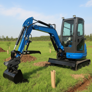 Mini Excavadora Hidráulica KYLIN de 3 Toneladas con Motor EPA, Excavadora Pequeña con Cabina con Aire Acondicionado / Martillo Hidráulico / Enganche Rápido - Product Image 3