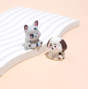 Figuras Adorables <span class=keywords><strong>de</strong></span> Perritos Kawaii: Dálmata, Golden Retriever, Labrador Negro, Mini Perros, Regalo para Amantes <span class=keywords><strong>de</strong></span> los Perros, Juguete <span class=keywords><strong>de</strong></span> Simulación para Niños, Aprendizaje y Juego <span class=keywords><strong>de</strong></span> Roles - Product Image 5