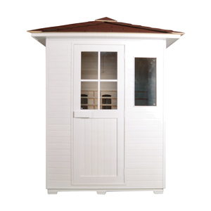 Cabina de Sauna Exterior Impermeable para 3-5 Personas, con Vapor y Infrarrojos Lejanos - Product Image 5