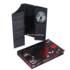 SeSe Printing Custom Limited Edition Hardback Novel Sprayed Edges Book Supplier
