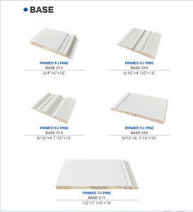 Tường khuôn Trắng primed ngón tay doanh radiata thông ván chân tường TRIM gỗ cơ sở đúc - Product Image 2