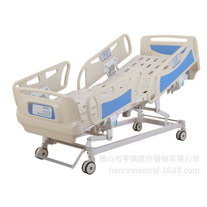 เตียงไฟฟ้าอเนกประสงค์สำหรับโรงพยาบาล ยี่ห้อเฮนรี่ รุ่น HR 852 วัสดุ ABS ระบบอัตโนมัติเต็มรูปแบบ สำหรับห้องไอซียูและการพยาบาล - Product Image 2
