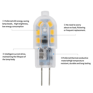 G9 LED 전구 부품 40W 60W 할로겐 유리 조명 교체 100V AC 220V 2W 3W 4W 6500K 호텔 비상 LED 조명 만들기 - Product Image 4