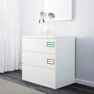 250 Uds. Pegatinas en blanco impermeables autoadhesivas surtidas <span class=keywords><strong>etiquetas</strong></span> adhesivas extraíbles etiqueta de <span class=keywords><strong>nombre</strong></span> botella archivo suministros escolares de oficina - Product Image 5