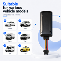 Rastreador GPS para Vehículos GLONASS GSM/GPRS Compatible con PC, Dispositivo Cableado en Tiempo Real, Reproducción de Rutas Históricas, Alarma de Geocerca Electrónica