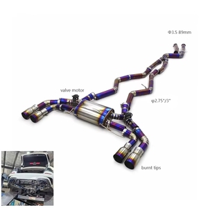 Sistema de Escape Ligero de Titanio para BMW M340i/M340/M440i/M440/M240i G20/G22/G42 3.0 2019-2025, Tubo de Escape de 3.5 a 2.75 Pulgadas - Product Image 1