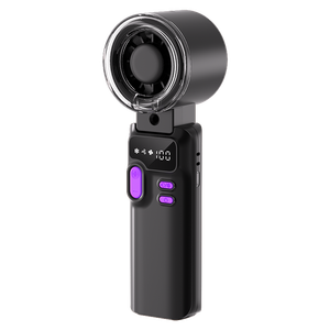 Handheld High-Speed Cooling <b>Fan</b> ICE Plate Violent <b>Fan</b> <b>Head</b> Foldable Roller Switch 100-Gear Adjustable for Car Battery - Product Image 5