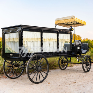 Chariot funéraire électrique classique à châssis en acier, 4 roues, pour le transport de cercueils, avec garantie de 2 ans pour les salons funéraires - Product Image 3