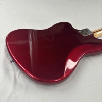 Custom RED Jazz Master Stringed Instrument Solid Body Roasted Maple Neck Rosewood Fretboard Electric Guitar