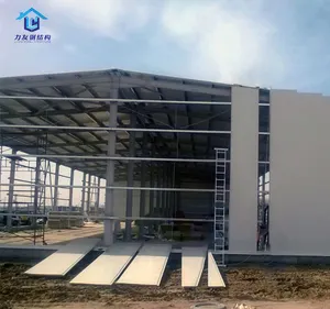 Prefab Engineering Galvanized Steel Frame Warehouse Buildings Design Steel Structure Workshop Barn Shed Horse House