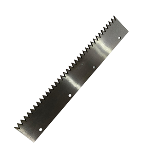 Industria alimentare a dente dritto lama seghettata pellicola di plastica/taglio di plastica coltello seghettato per confezionatrice - Product Image 4