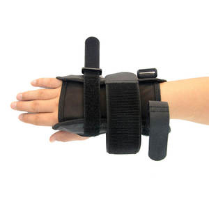 Soporte de Muñeca y Pulgar de Neopreno de Alta Calidad con Placa y Logotipo Personalizado para Entrenamiento - Product Image 2