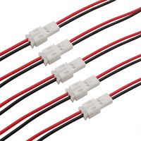 Connecteur Adaptateur Automobile Personnalisé Mini Micro JST 2.0 PH 2-6 Broches Haute Protection IP44 avec Fils et Câbles 12V