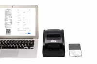 Printer POS Mini 58mm untuk Printer Tiket Thermal untuk Smartphone & Komputer Tersedia Garansi 1 Tahun