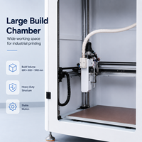 Nouvelle imprimante 3D à granulés FGF de qualité industrielle 600x600x1000mm, structure fermée, double extrudeur, plateau chauffant multi-matériaux, USB/WiFi