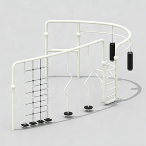 Equipo de Fitness Multifuncional de Acero Galvanizado Personalizado Profesional para Exteriores, Parque de Obstáculos Comercial, Marco de Entrenamiento - Product Image 4