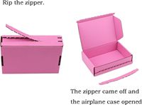 Rosa Pflaumenfarbene Boxen Große Versandbox Wellpappe Rosa Versandbox für Schuhe Kleidung Versandverpackung Papier Wellpappe-Box Nach Maß