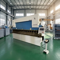 Precio de fábrica Longbow: Prensa plegadora CNC totalmente automática de alta precisión con motor, bomba, engranaje y rodamiento para doblado de chapa metálica de aluminio