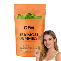 Complément Alimentaire Gommes d'Algues OEM Marque Privée 60 Unités – Gommes Personnalisables pour la Thyroïde, la Peau et le Soutien de la Santé