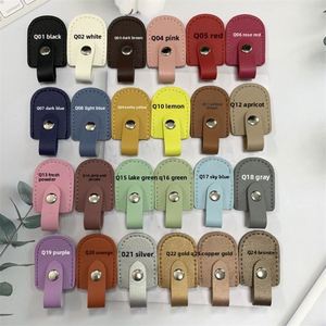Étui de protection universel pour ciseaux à ongles en cuir PU, neuf couleurs au choix, étui portable pour coupe-ongles - Product Image 3