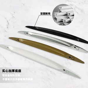 High Quantity Luxury Exterior Furniture Handle Wardrobe <b>Drawer</b> Handle Brush <b>Gold</b> Kitchen Cabinet Handle for Furniture Hardware - Product Image 4