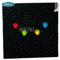 Équipement interactif multi-sensoriel Kit de tapis à fibre optique Tapis à LED Starlight changeant de couleur