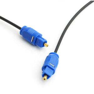 Nuevo Modelo de Cable Toslink de Cobre Desnudo Chapado en Oro de 24K de 3 pies y 10 pies, Cable de Audio Óptico Digital con Revestimiento de PVC para Cine en Casa y Televisión - Product Image 1