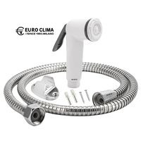 Ensemble de douche à main haute pression EURO CLIMA avec tuyau de douche à double boucle