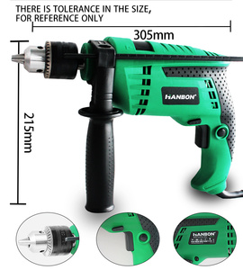 HANBON Power Tools <b>Hand</b> <b>Drill</b> Continuously Variable Speed Hammer 140114 <b>Hand</b> <b>Drill</b> 140114 140114 <b>Hand</b> <b>Drill</b> 14 - Product Image 2