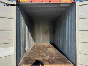 <span class=keywords><strong>Contenedor</strong></span> de Transporte Marítimo de Acero Corten de 20 Pies de <span class=keywords><strong>Segunda</strong></span> <span class=keywords><strong>Mano</strong></span>, Certificado ISO9001, Marca JUNYANG, Buen Estado - Product Image 5
