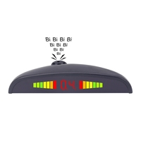 Kit d'affichage LED automatique, radar de stationnement automatique avec 4 capteurs, système de détection de recul