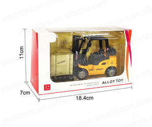 رافعة بناء سبيكة رافعة سحب سيارة رافعة شوكية دييكاست شاحنة نوع نموذج للأطفال - Product Image 3