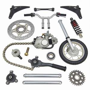 Piezas Mecanizadas por CNC Personalizadas para Componentes de Motocicleta, Aluminio Anodizado, Latón, Acero, Titanio, Fresado y Torneado de Precisión - Product Image 1