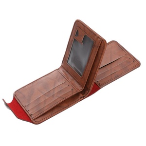 Portefeuille en cuir vintage fait main Boshiho, fermeture à bouton, motif personnalisé, porte-cartes et porte-monnaie, durable, protégé par RFID, cartes de crédit - Product Image 2