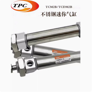 Mini Cilindro Neumático TPC TCM2B20 75 de Acero Inoxidable Tipo Pistón - Product Image 3
