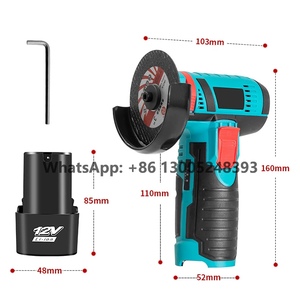 Máquina Cortadora de Madera Multifuncional de 500W, Pulidora de Litio, Pulidora Eléctrica Portátil, Mini Amoladora Angular Inalámbrica - Product Image 4