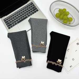 Pantalones de Punto con Apliques de Orejas de Conejo <span class=keywords><strong>para</strong></span> Niñas Pequeñas, con Ribete de Peluche, Forro Polar, Elásticos, Suaves, <span class=keywords><strong>para</strong></span> Otoño e Invierno, Leggings <span class=keywords><strong>para</strong></span> Bebés y Niñas Pequeñas - Product Image 5