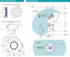 Bras robotisé industriel 6 axes Sooyee SYB25210A, charge utile de 210 kg, portée de 2523 mm, robot de manutention lourd pour la palettisation - Product Image 6