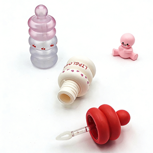 Lindo tubo de brillo labial Dopamine, tubo de lápiz labial vacío, botella de esmalte labial, envase cosmético - Product Image 2