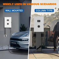 Cargador para Vehículos Eléctricos, Carga Rápida de 60/80/120kW, Estación de Carga CC CCS2 Tipo Dividido, OCPP 1.6J, Gestión Dinámica de Carga, Entrada de 380V, Directo de Fábrica