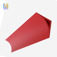 Profil triangulaire en PVC pour chanfrein de béton, vente chaude, pour la construction