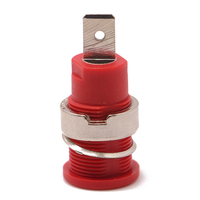 Connecteur banane en laiton de haute qualité pour panneau de sécurité 4 mm, nickelé, 32 A, pour carte PCB